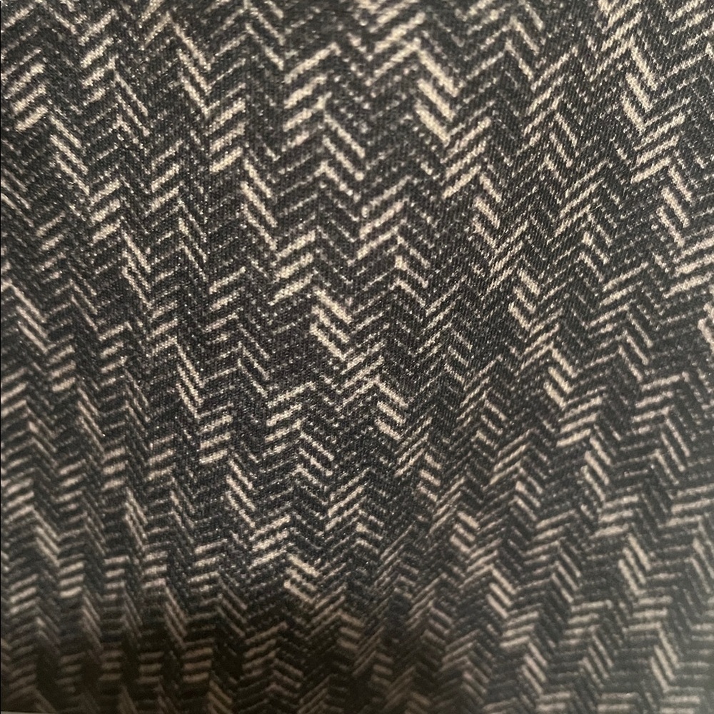 Insight Black and Gray Herringbone Pants - Picture 4 of 4